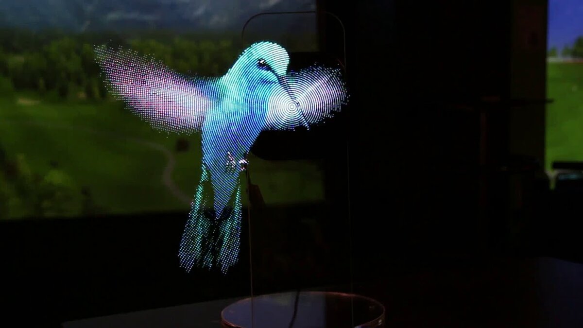 Голограмма. Фото из Интернет.