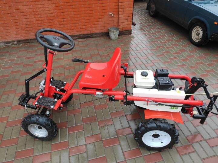 адаптер с мотоблоком