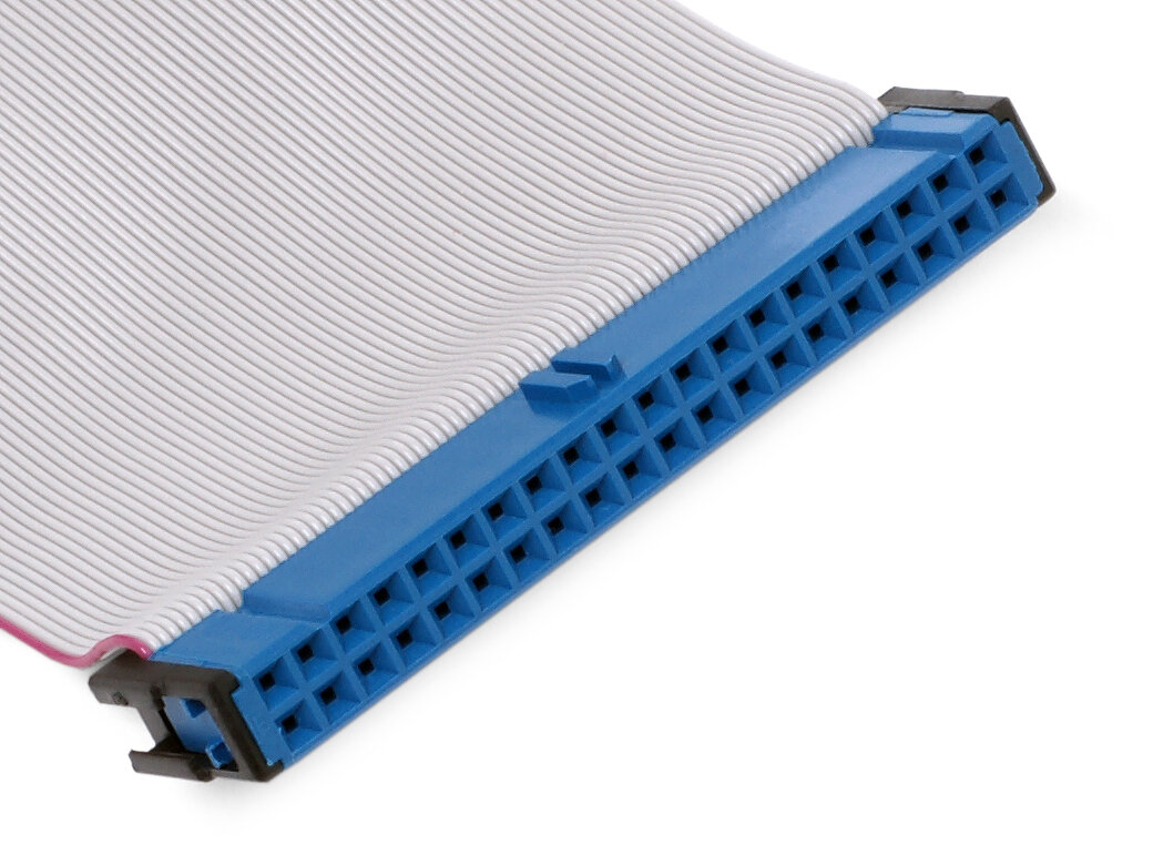 Так выглядит шлейф IDE/ATA/PATA