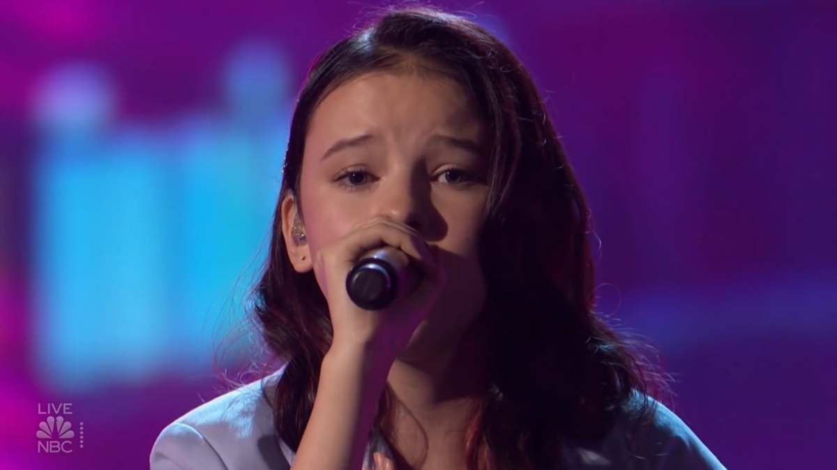 Выступление Тулешовой перед финалом