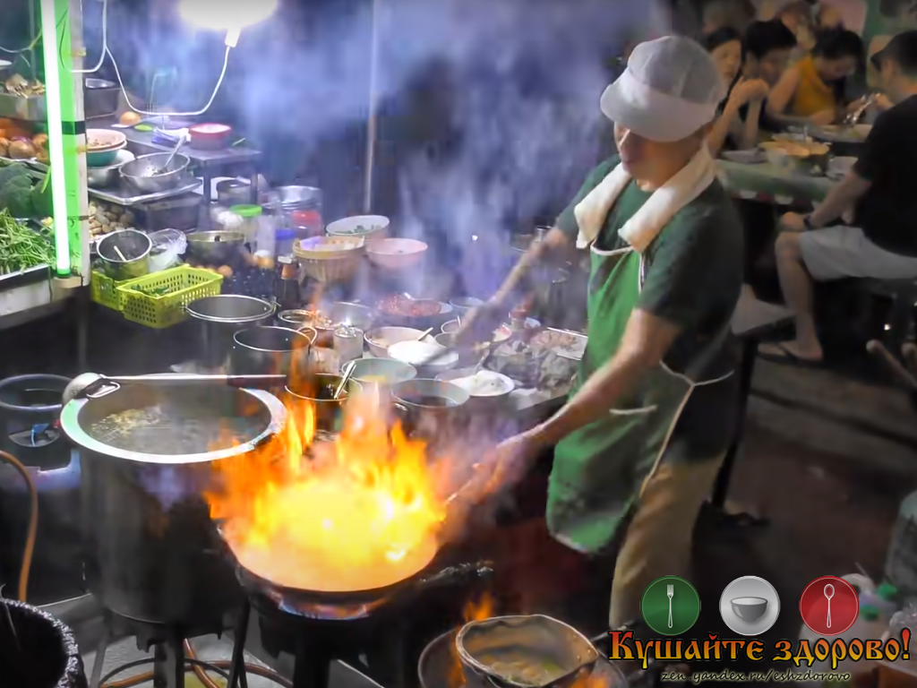 Кулинарное шоу для туристов