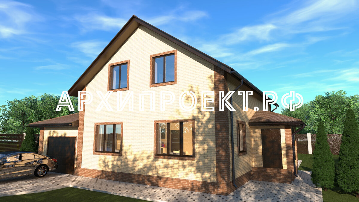 Вид на входную группу проекта