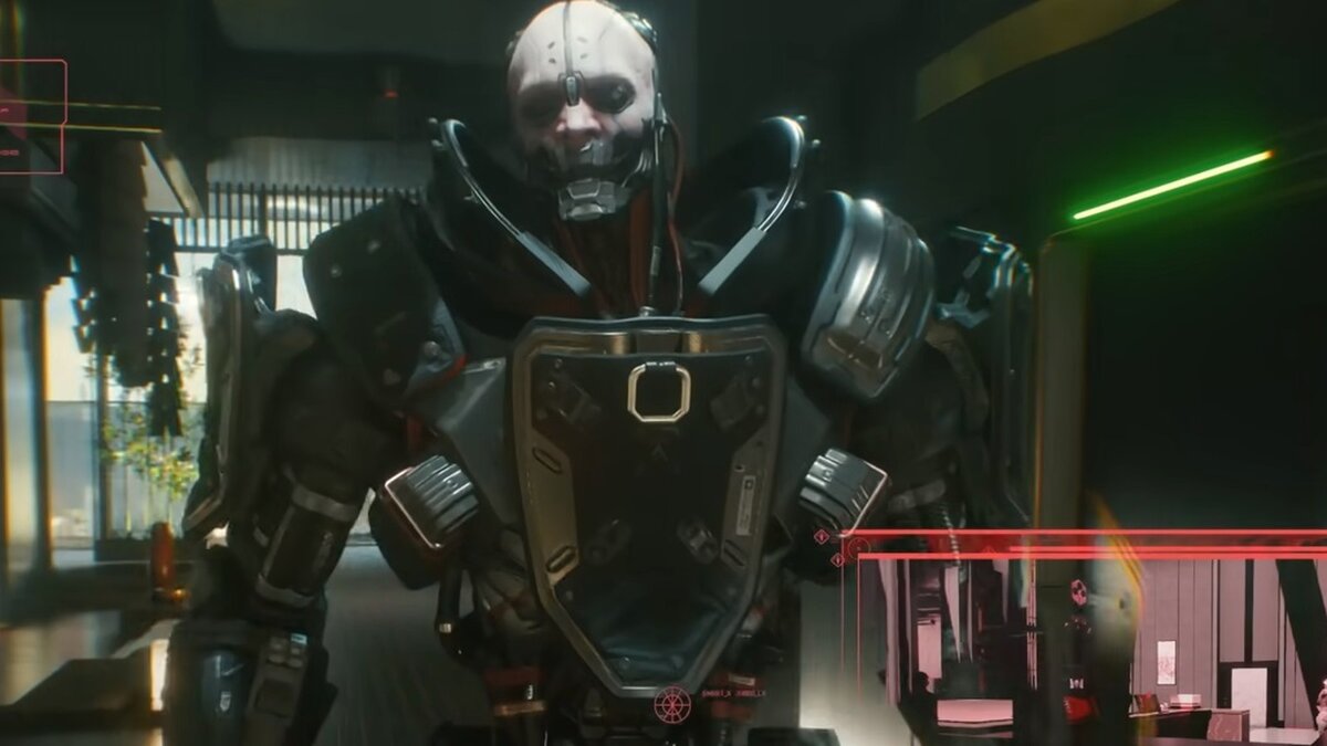 То ли робот с человеческим лицом, то ли человеческое лицо с телом робота