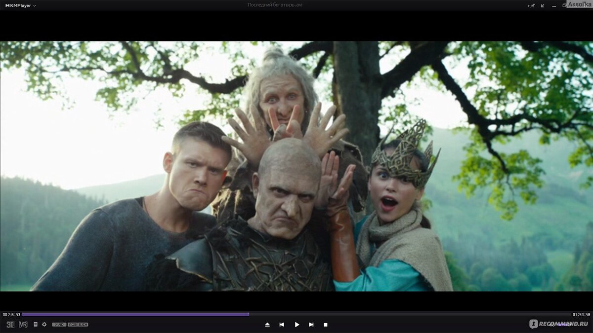 Кадр во время сьёмочного процесса