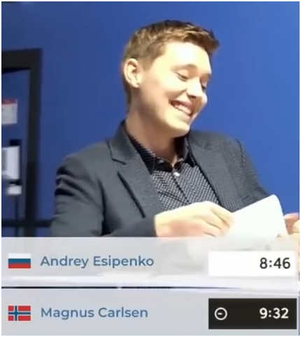 Андрей ЕСИПЕНКО – 18-летний международный гроссмейстер, Россия.