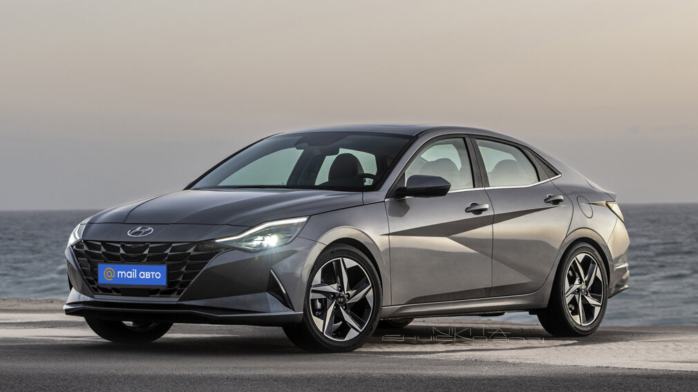 независимый рендер Hyundai Solaris нового поколения