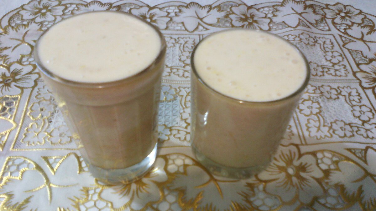 Вариант подачи коктейля от автора