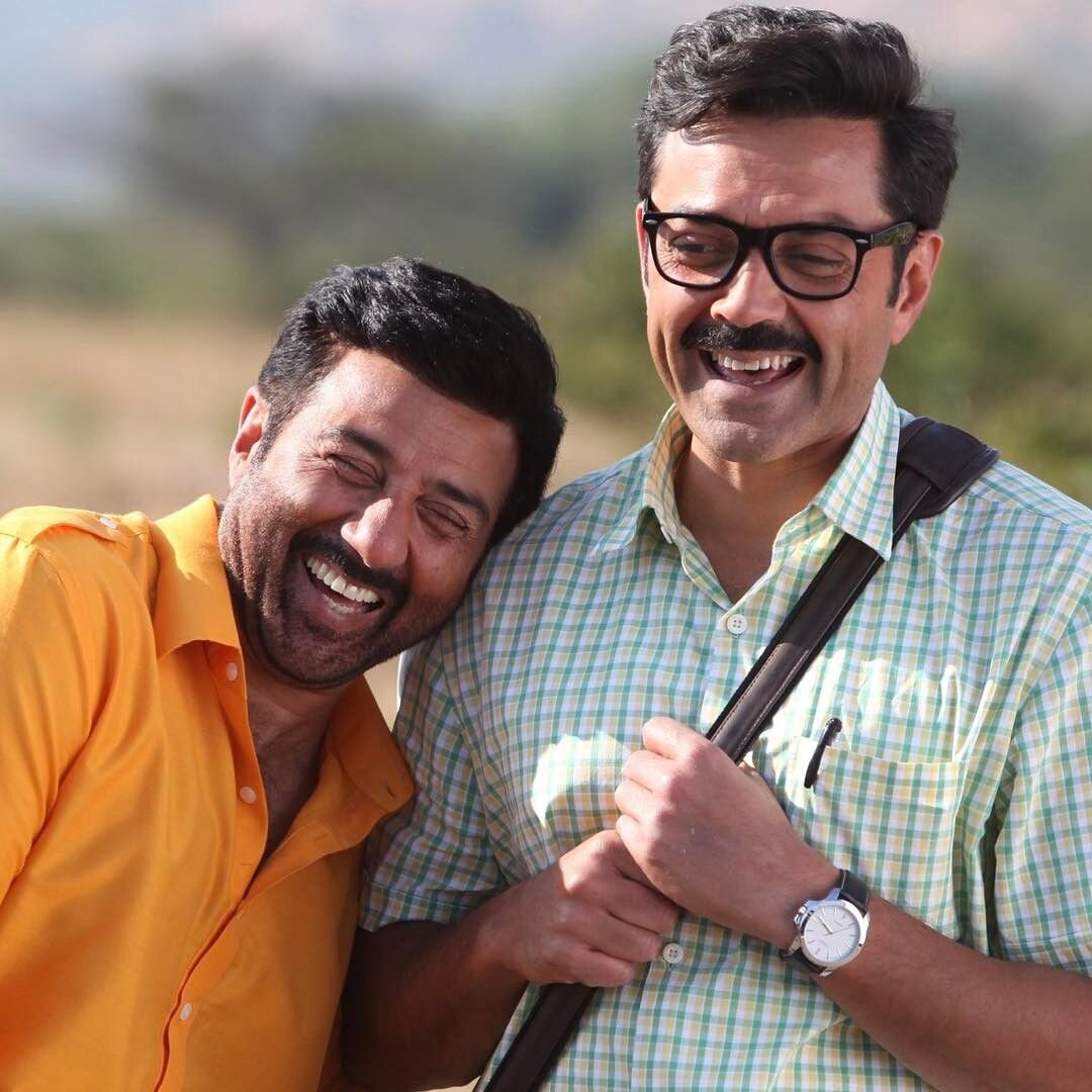 Санни Деол и его брат Бобби Деол - иногда они снимаются вместе (Картинка с просторов Интернета)