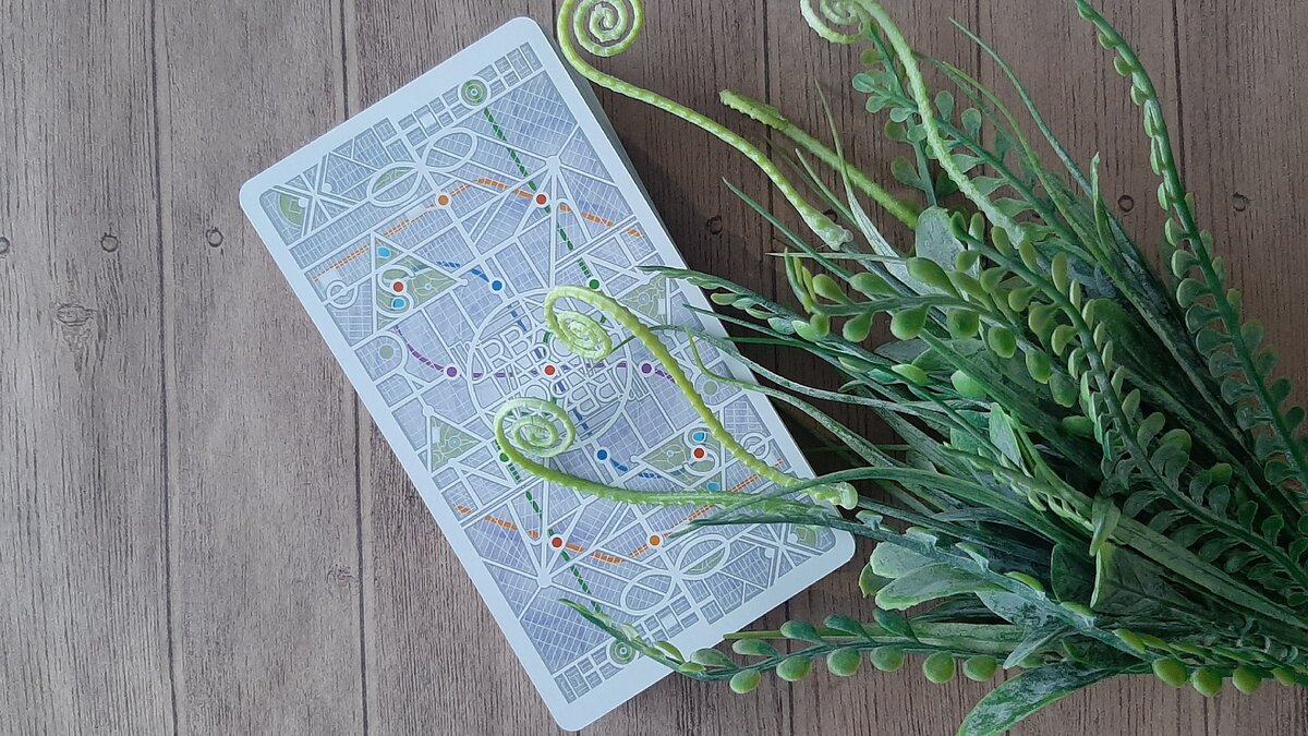 Мы используем колоду Городское Таро (Urban Tarot). Здесь и далее - фото авторов.
