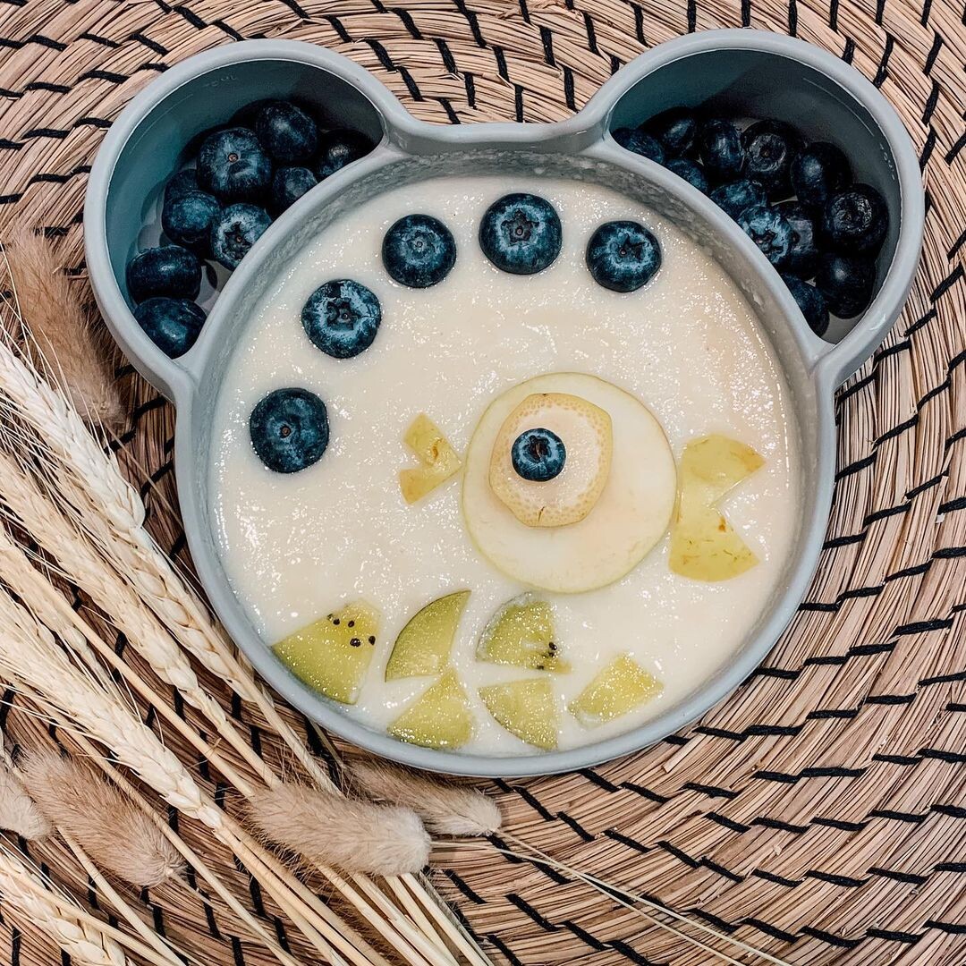 Тарелочка Мишка бренда @pupsi.ru