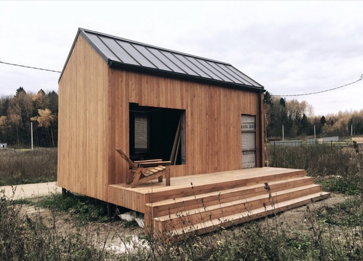 Как я построил скандинавский мини-дом в Подмосковье