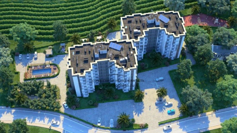 Дагомыс, ЖК Чайный берег, г. Сочи (из Яндекса)