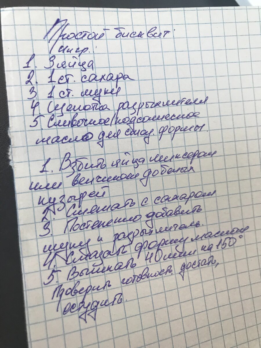 Любимый рецепт😃 Он отпечатан в моей голове. Но согласитесь, выглядит не презентабельно.