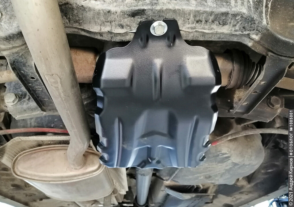 Теперь редуктор по защитой