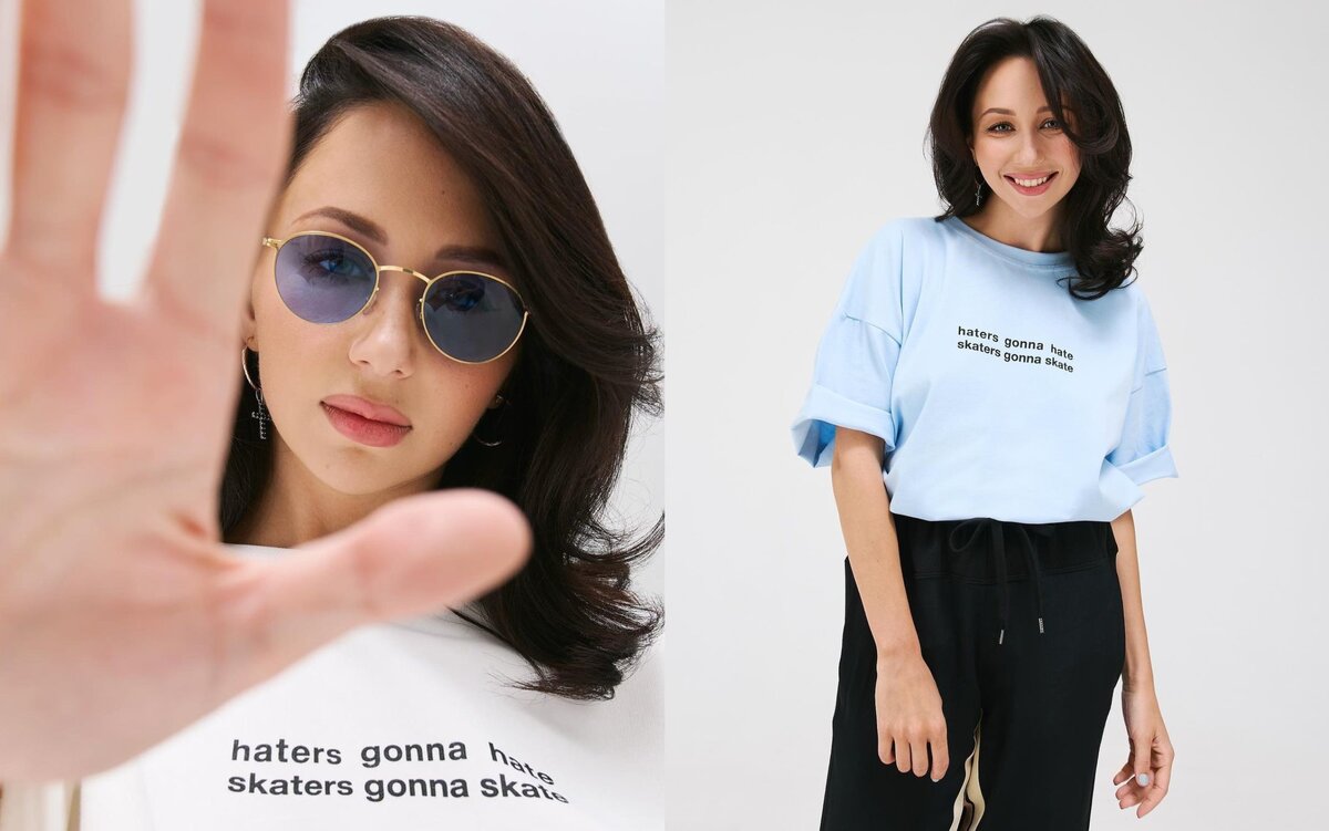 Новый мерч Лизы Туктамышевой - бомба! С намёком)) Мне даже захотелось такую футболку)