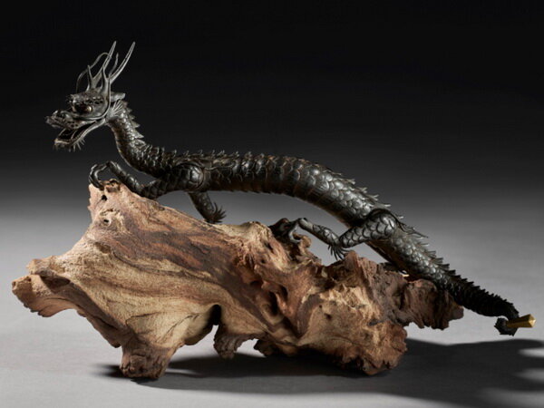 «Живые» скульптуры из металла эпохи Мэйдзи