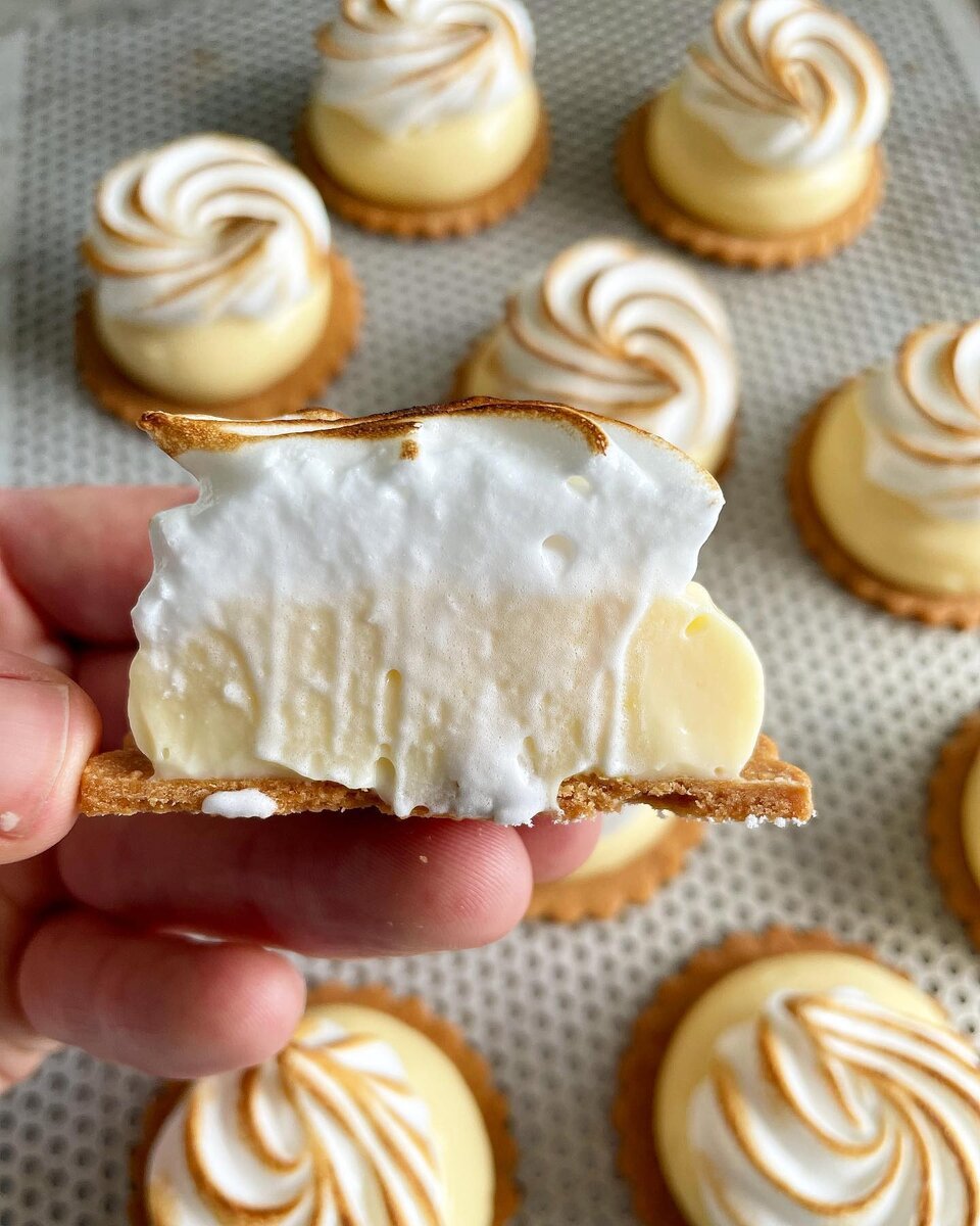 Tartelette au citron de Jérémie Runel.© Jérémie Runel