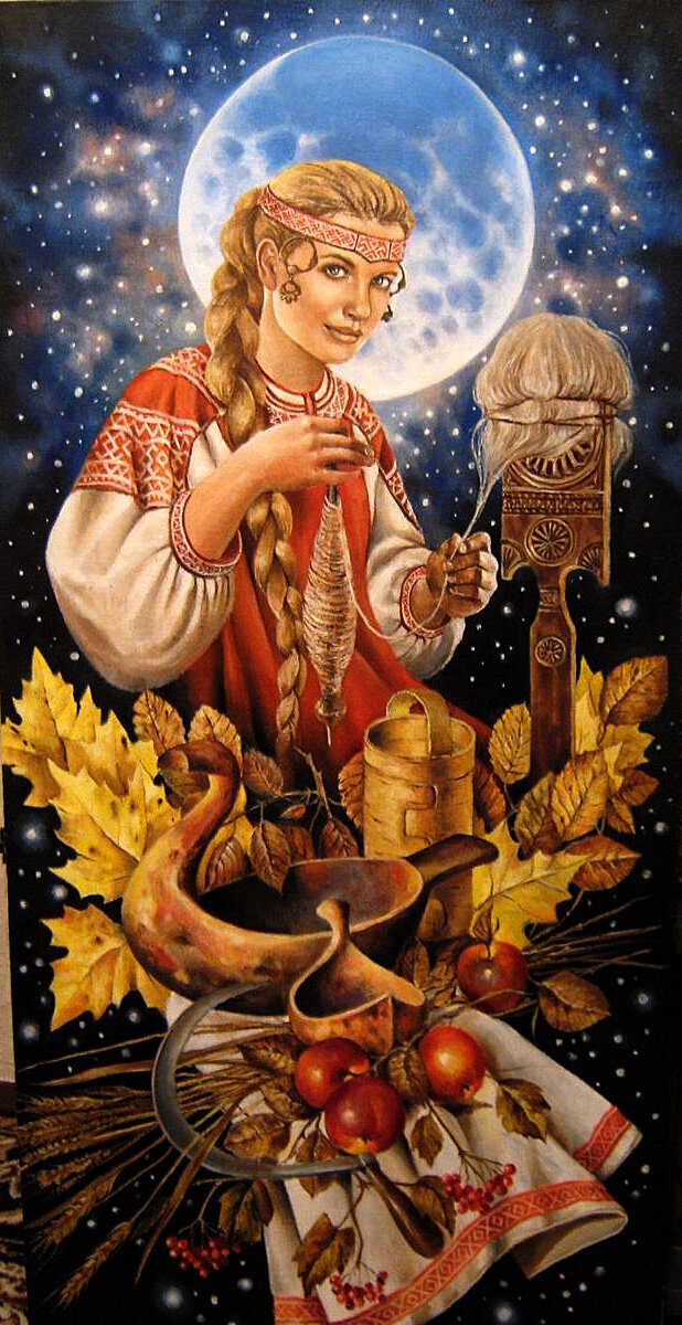 Богиня Макошь. Из открытых источников Яндекса.