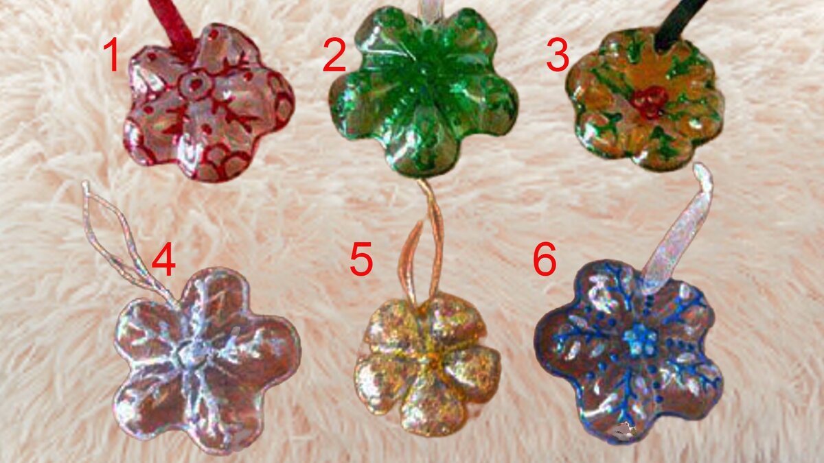 Тест–гадание на подвесках.