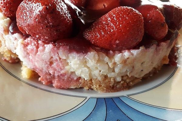 рождественский рисовый пирог
