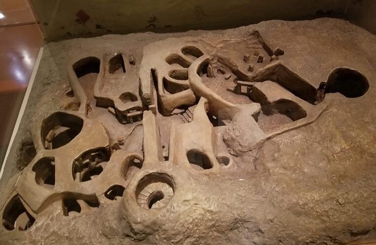 Макет гипогея. 