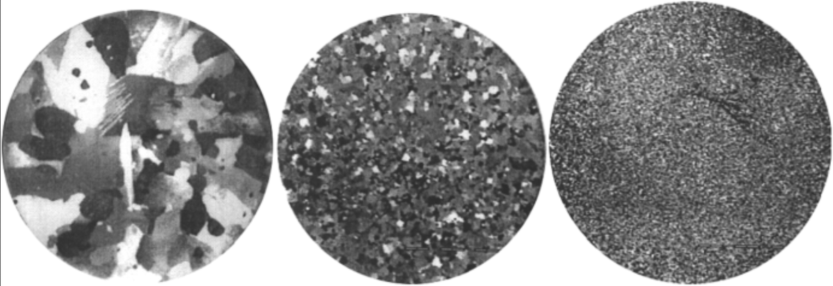 Рисунок 18.1.3.2 Изменение зернистости