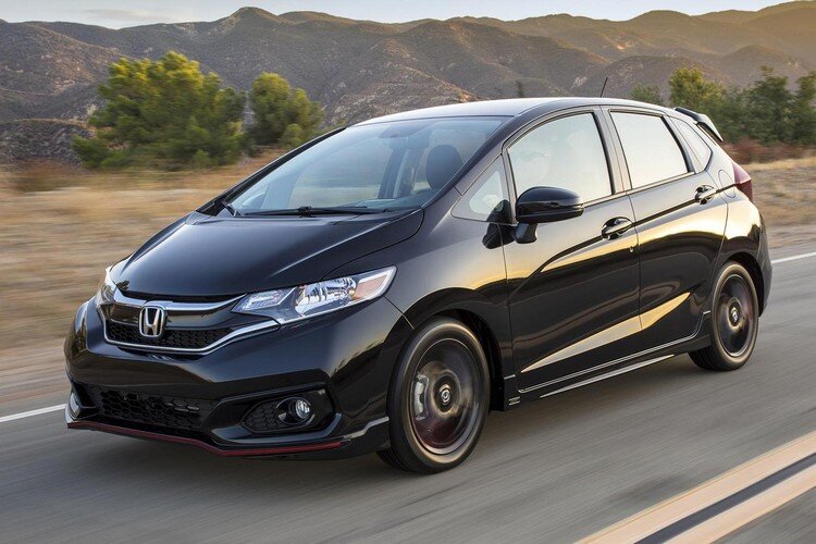 Honda Fit  3-е поколение, модельный ряд 2018 года.
