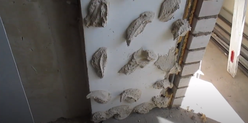 Штукатурка для приклеивания откосов