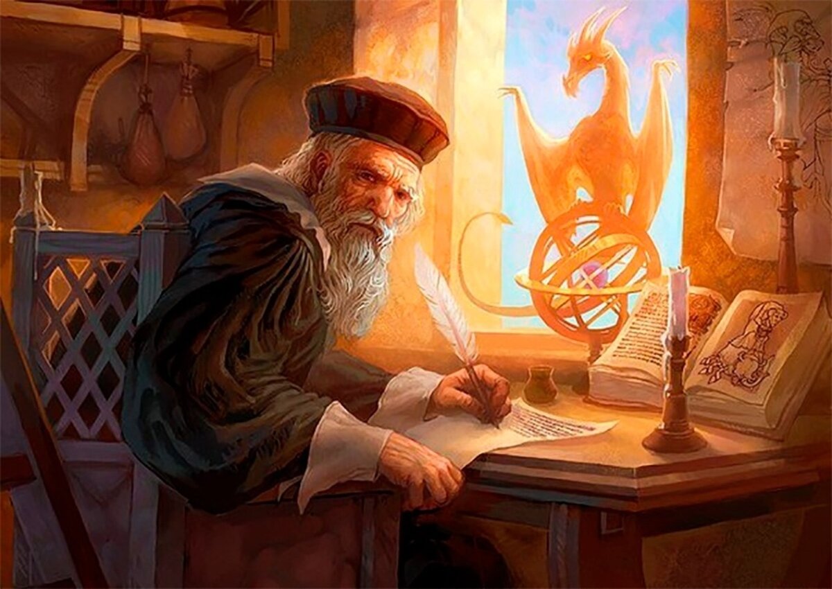 Сайрус - звездочет, учитель Розы. Изображение взято из открытого источника Яндекс-Картинки