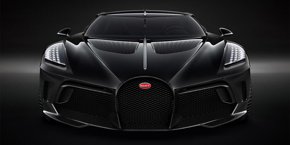 Гиперкар Bugatti la voiture noire