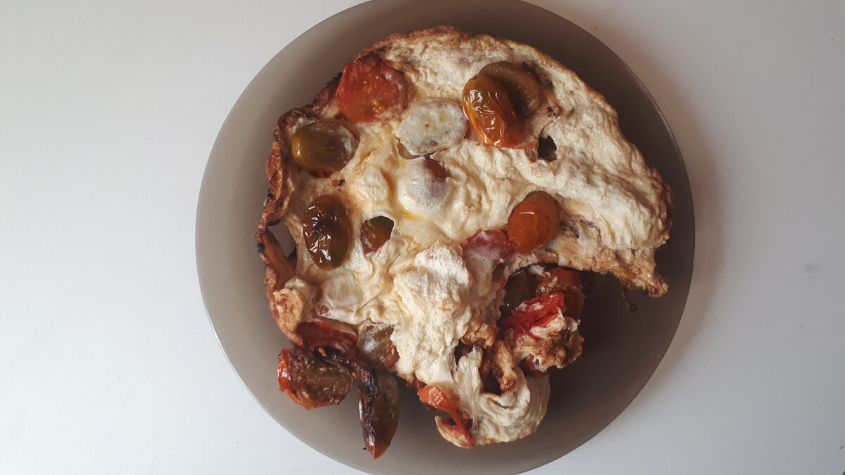 Всё с помидорками черри