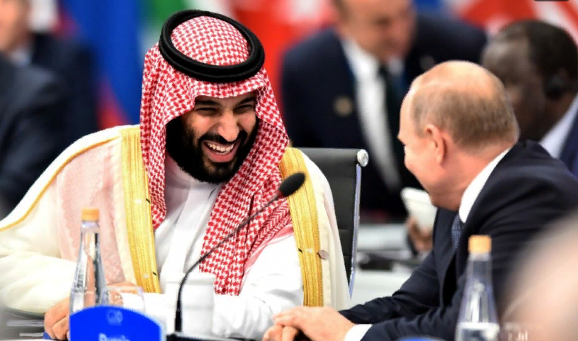 Принц Саудовской Аравии Салман и президент России Владимир Путин (фото с сайта uspei.com)