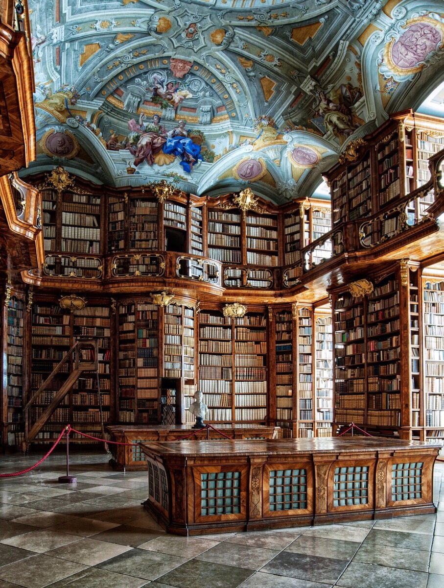 Изображение библиотеки - просто иллюстрация к дальнейшему рассказу