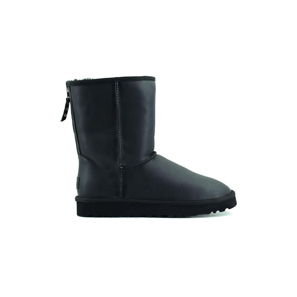 Женские кожаные угги UGG Classic Short One ZIP