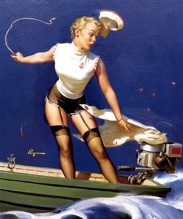 ©  Джил Элвгрен /   Gil Elvgren / 1914-1980 год 