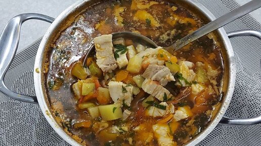 Какой суп приготовить Овощной с мясом