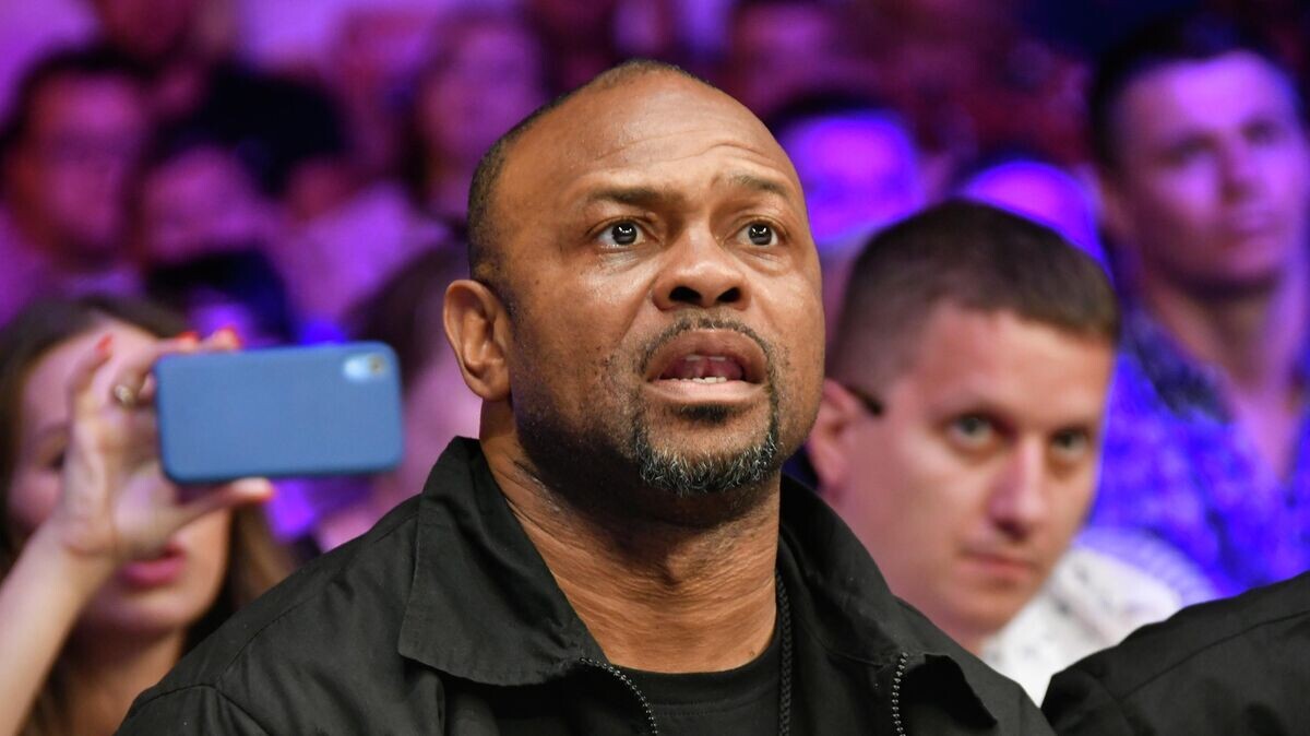    Американский боксер Рой Джонс© РИА Новости / Георгий Зимарев