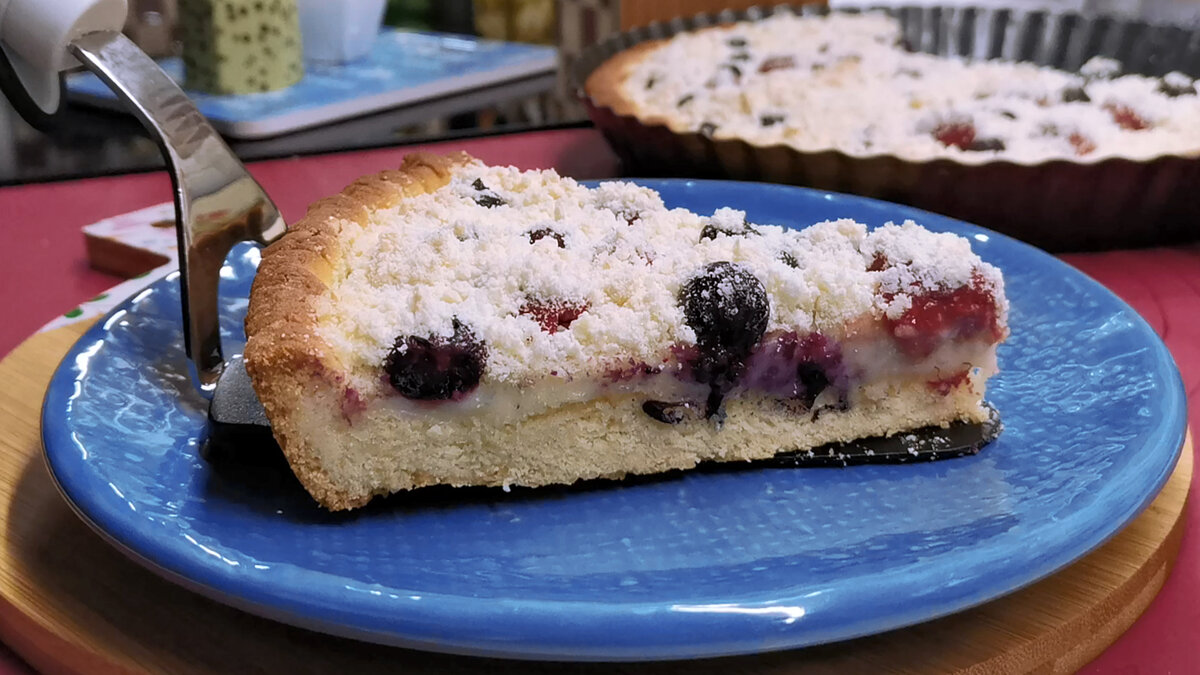 Random Top Berry pie