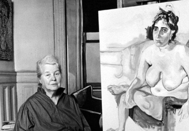     Элис Нил: как нарисовать портрет из пенисов, но прославиться совсем не этим