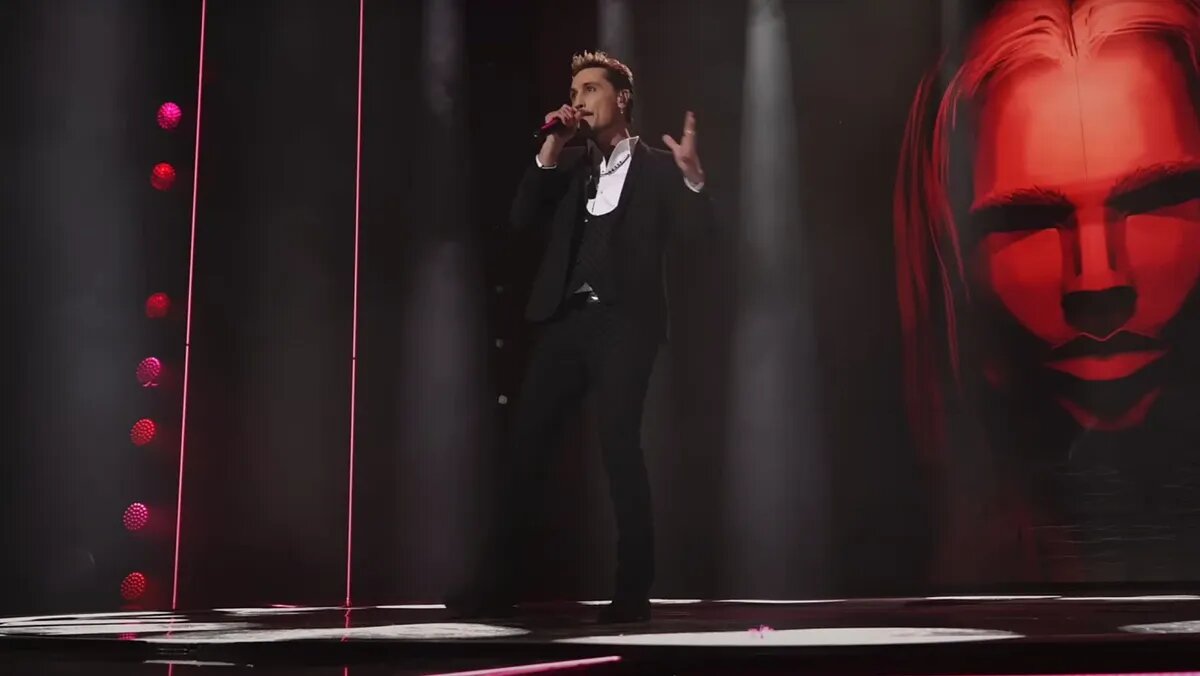 Дима Билан на RU TV. Фото: bilanofficial/youtube.com