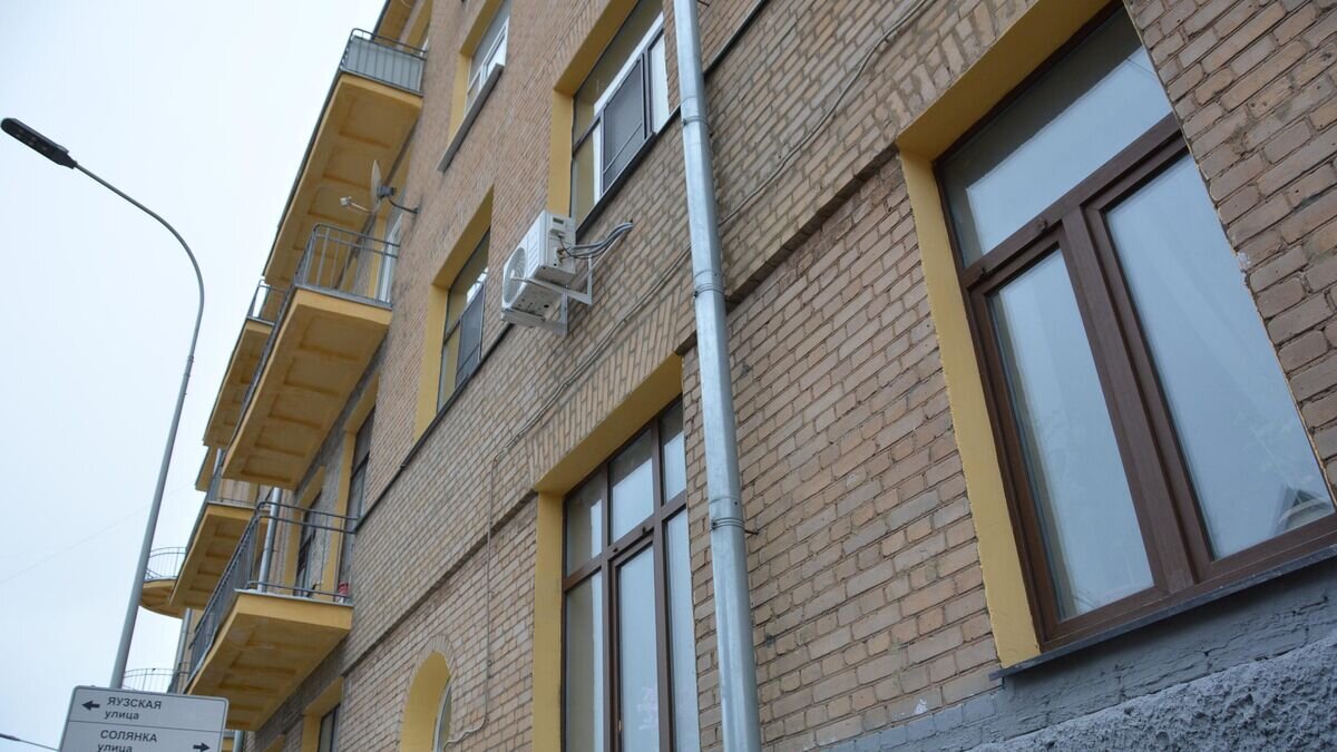    Дом №14/8 на Яузском бульваре в Москве© Фонд капремонта Москвы