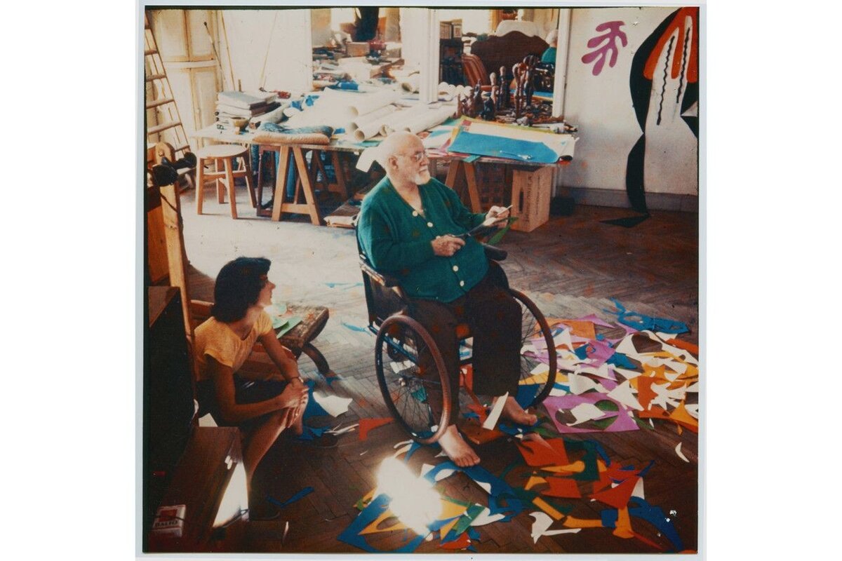 Коллаж Анри Матисса «Улитка» (фр. L'escargot)
