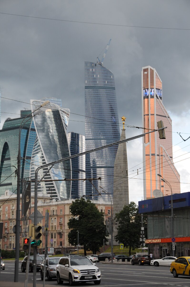 Москва. Новый вид с Кутузовского проспекта