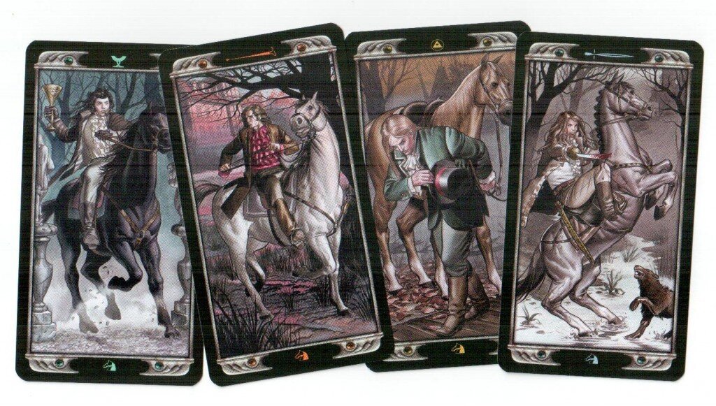 Колода Рыцарей Таро – Луди и Лескот (Ludi and Lescot)