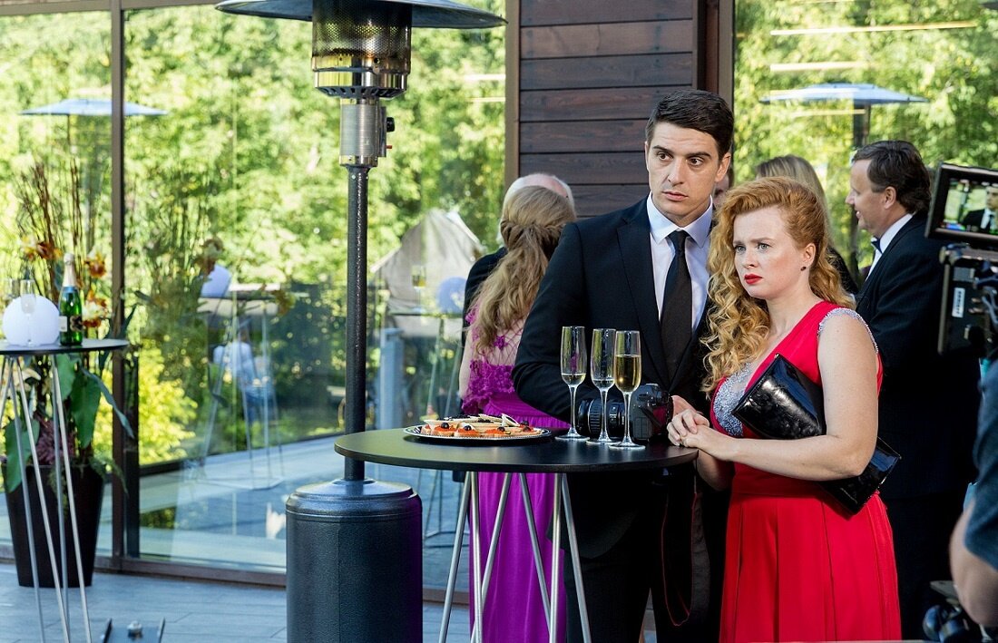 Актерский дуэт Е. Копановой  и С. Бондаренко в фильме «Ныряльщица за жемчугом» 