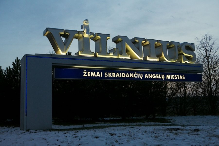 Вильнюс - город, над которым низко летает ангел