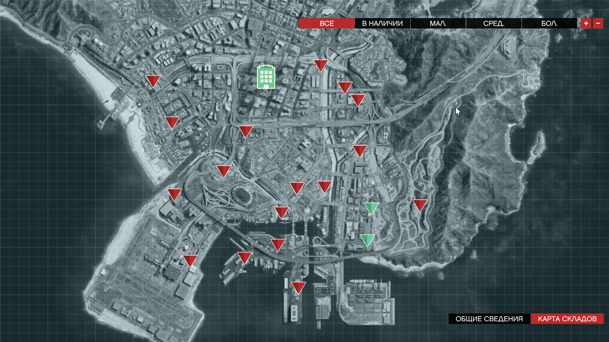 Карта редкого экспортного транспорта в гта онлайн