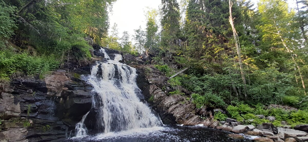 Карельские водопады, фото автора