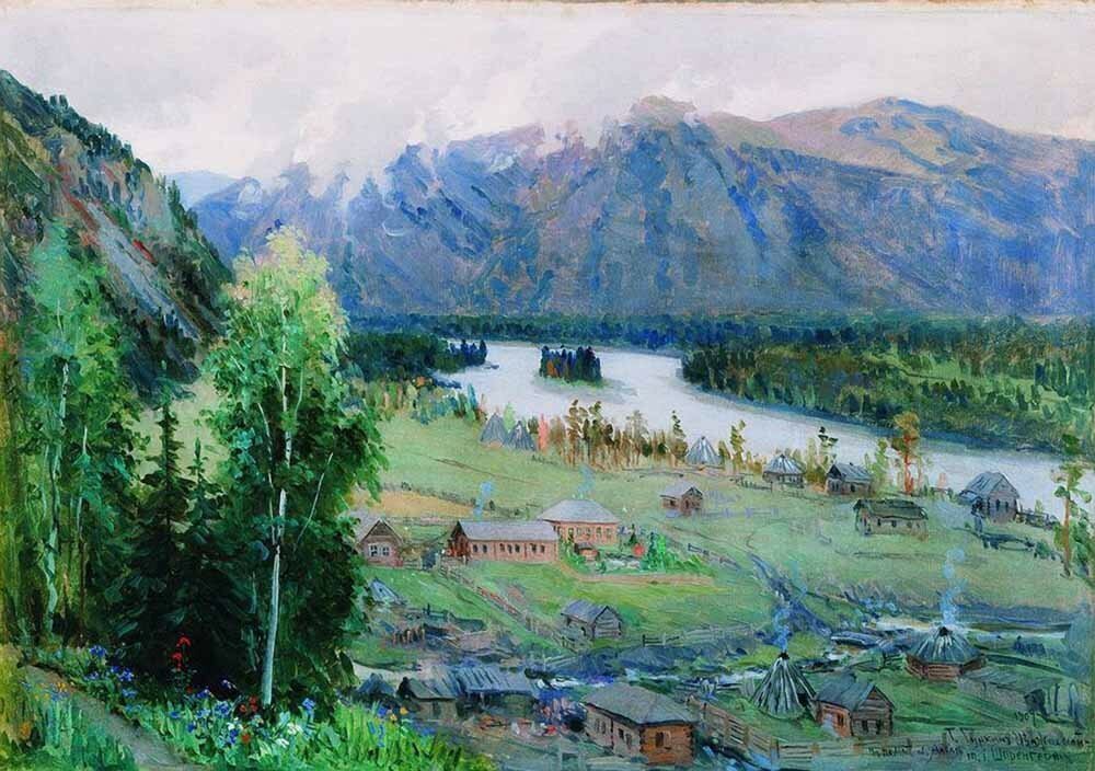 Хан Алтай Гуркин. Алтайский край в 19 веке
