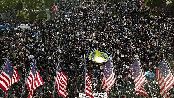 Протесты в США